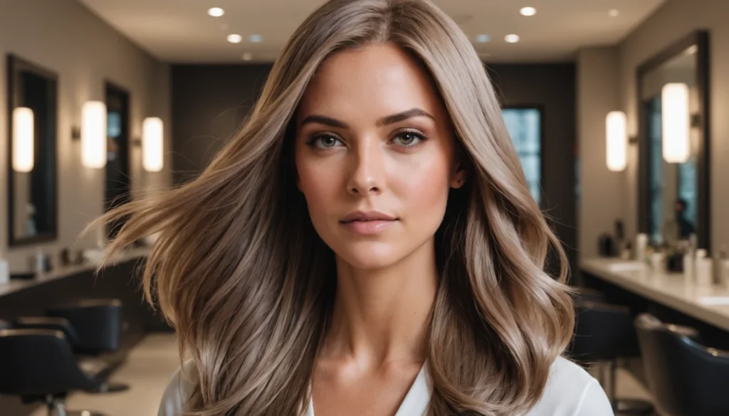 coloration sans ammoniaque après lissage brésilien