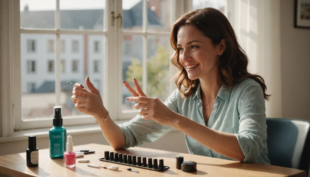 secher vernis vite