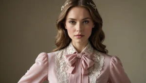 blouse à nouer devant