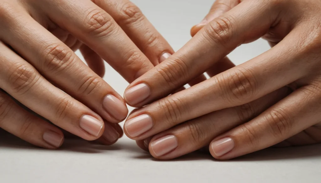 ongles striés