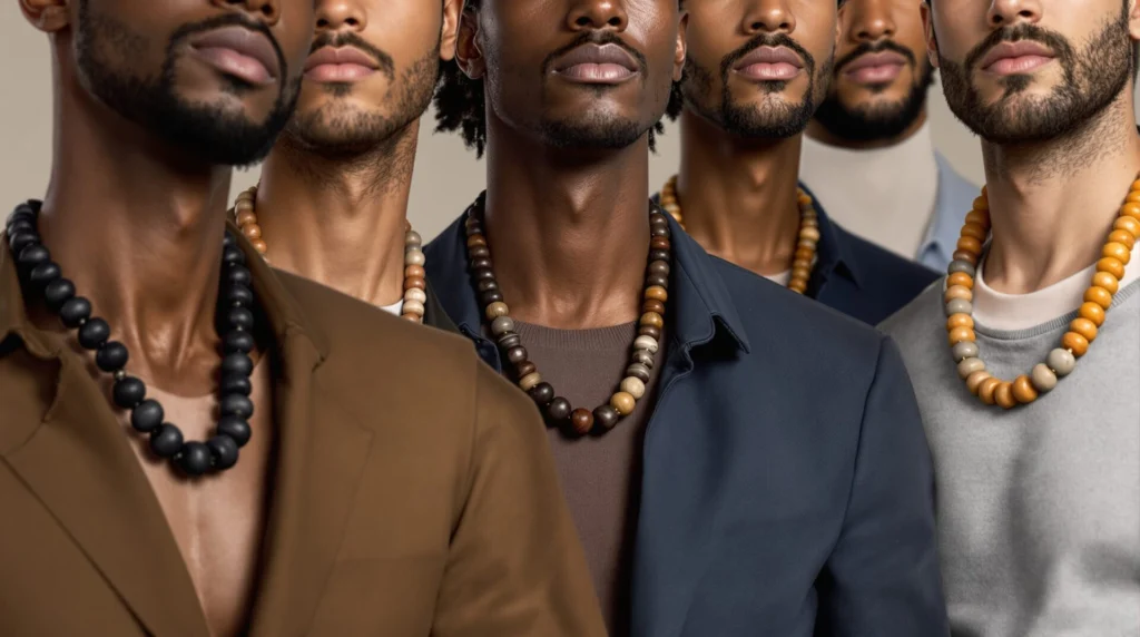 Guide du collier pour homme en perles : choisir le style qui vous va