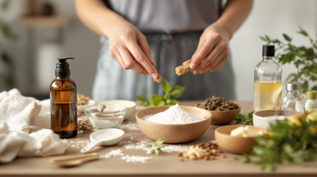 demelant cheveux naturel