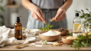 demelant cheveux naturel