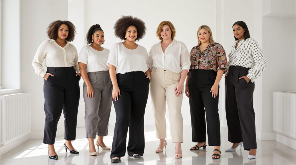 quelle forme de pantalon quand on a du ventre