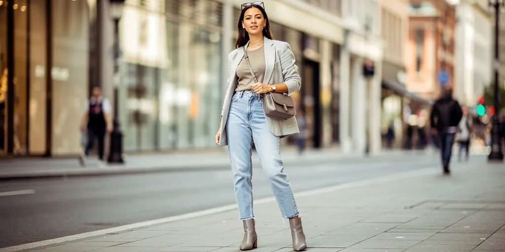 quelle chaussure avec jean mom