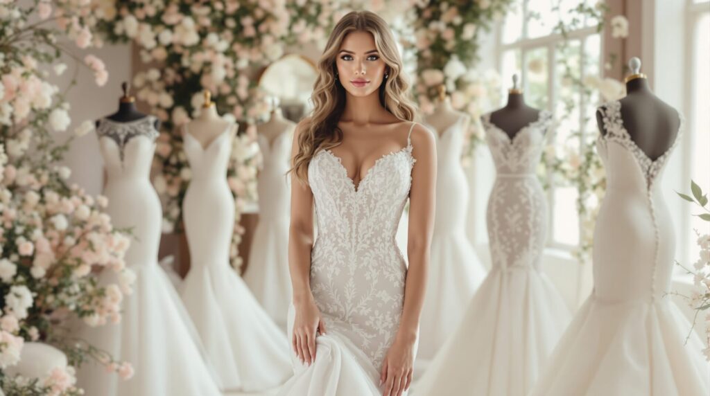 robe de mariée pour morphologie en 8