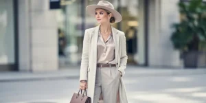 tenue avec chapeau femme