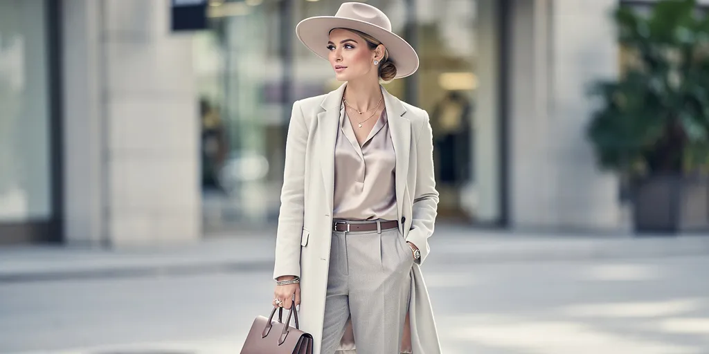 tenue avec chapeau femme
