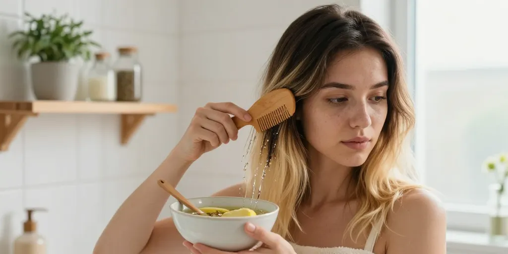 éclaircir ses cheveux colorés naturellement