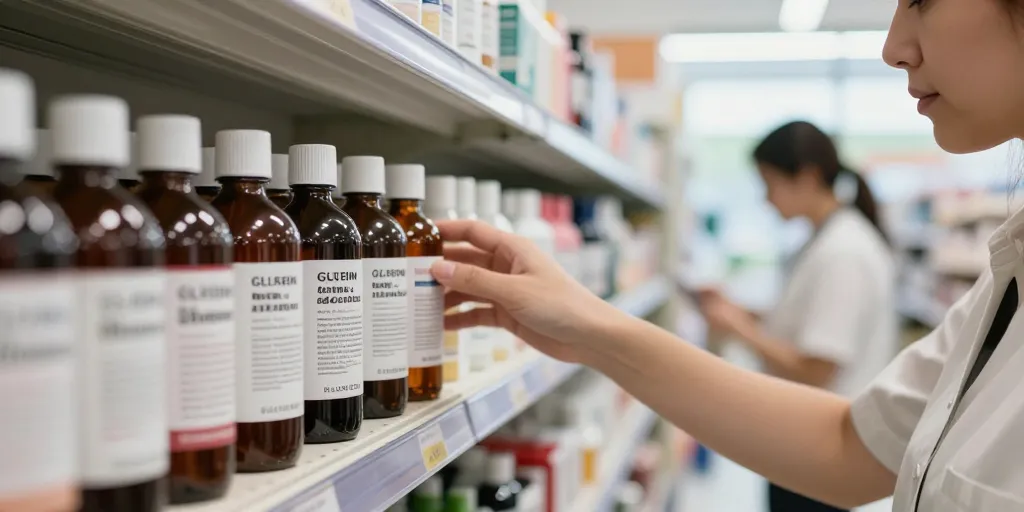 dans quel rayon trouver de la glycérine