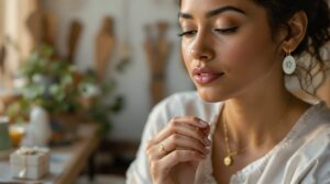 bijoux en porcelaine