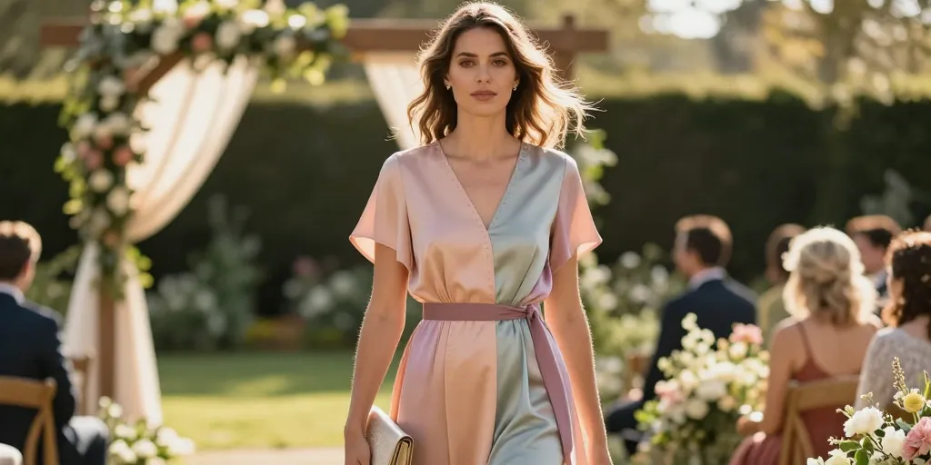 Quelles couleurs porter quand on est invitée à un mariage en été 2026 ?