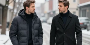 Doudoune homme vs manteau homme : quel choix pour un hiver ultra chaud ?