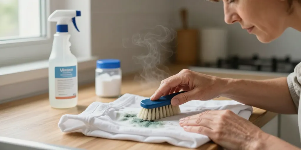 enlever les tache de moisissure sur tissu