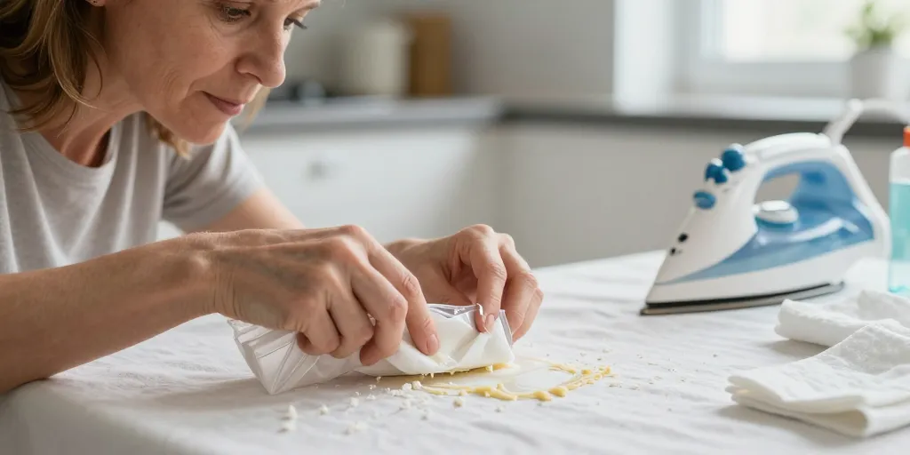 enlever taches bougie