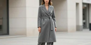 quel manteau avec pantalon large