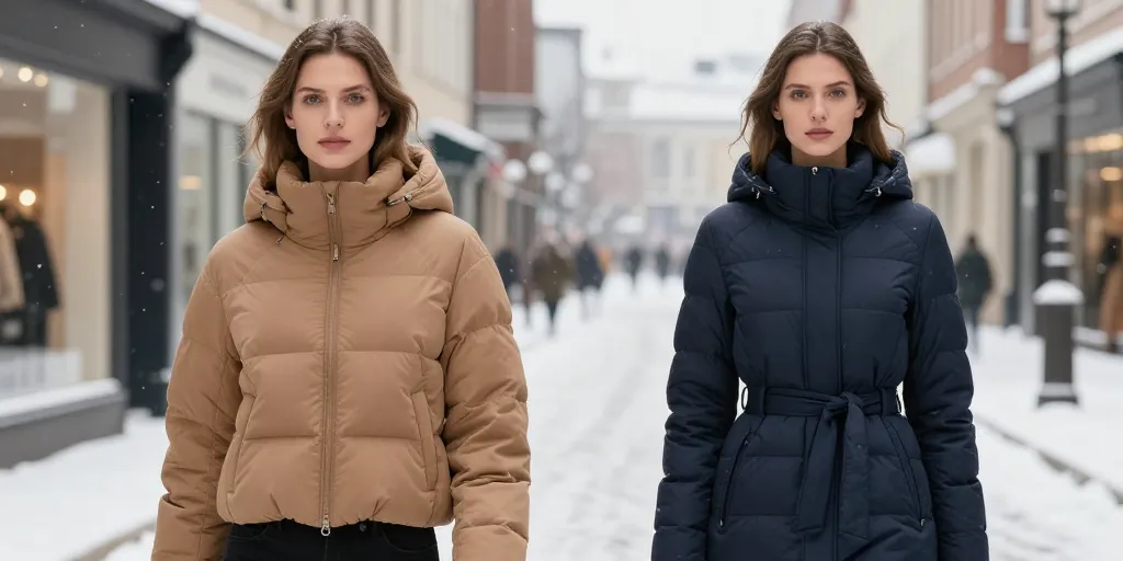 tendance doudoune hiver 2024 2025