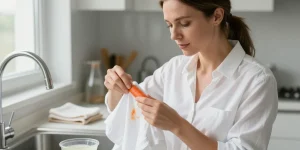 enlever tache de carotte