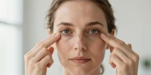yoga du visage cernes