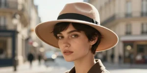 chapeau cheveux courts