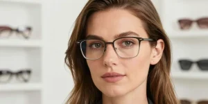 forme de visage et lunette