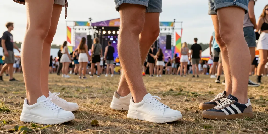 Quelle paire de sneakers porter en festival ?