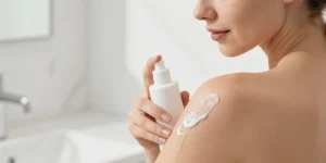 Le gel parfumant musc blanc, un geste parfumé qui hydrate et rafraîchit la peau sans effet collant